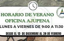 Cambio de Horario en Ajupena